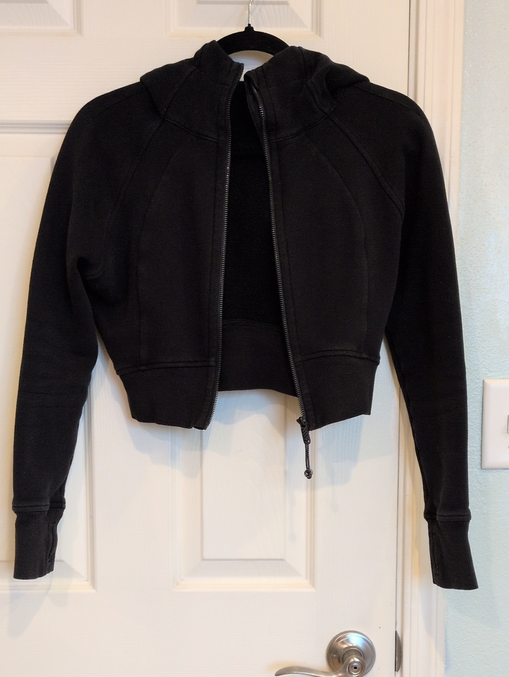 Lululemon Scuba Crop Full Zip Hoodie